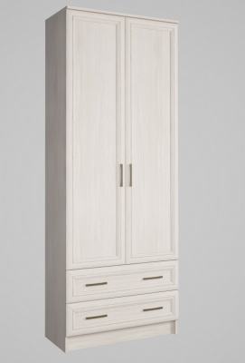 Шкаф комбинированный Камила (Ясень анкор белый)