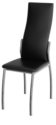 Стул Пегас-2 (Черная экокожа)
